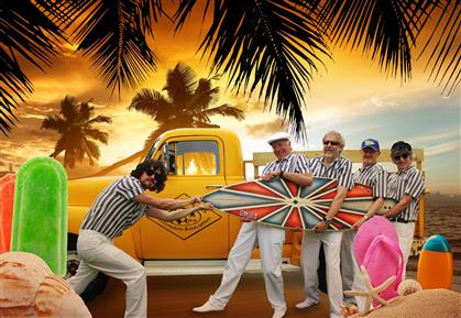 Promotional image for Beach Boyz Tribute Show