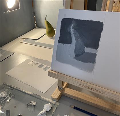 Flyer for Still Life in Oils