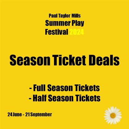 Promotional image for Go to homepage to book season tickets