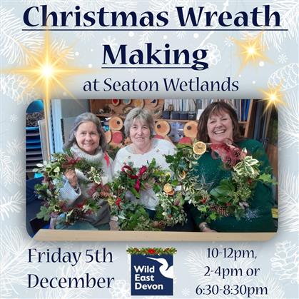 Flyer for Christmas Wreath Making