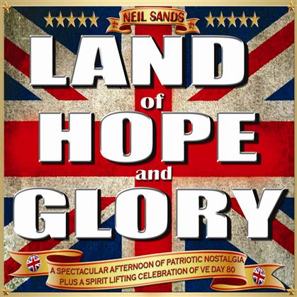 Flyer for Neil Sands - Land of Hope & Glory