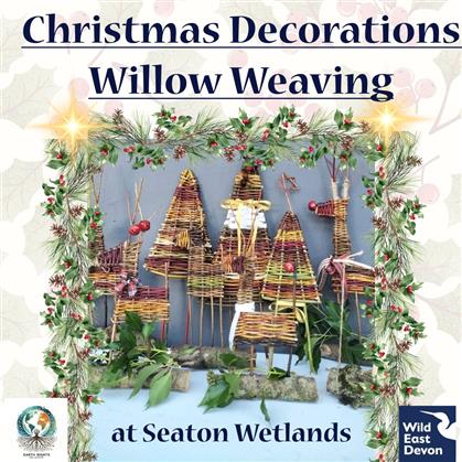 Flyer for Christmas Decoration Willow Weaving