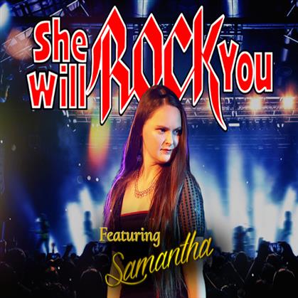 Flyer for She Will Rock You