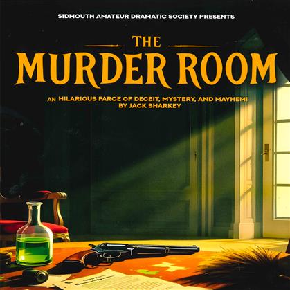 Flyer for The Murder Room