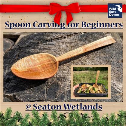 Flyer for Spoon Carving for Beginners