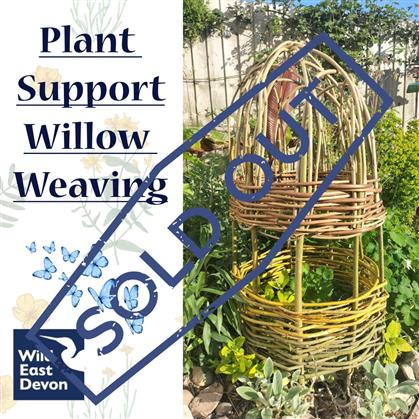 Flyer for Plant Support Willow Weaving