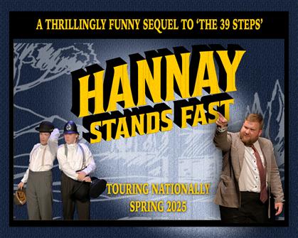 Promotional image for Hannay Stands Fast