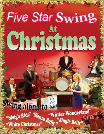 Flyer for Swing into Christmas 2024