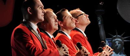 Promotional image for The New Jersey Boys Oh What a Night 2025