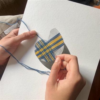 Flyer for Summer Art Week 2025 : Stitchtastic