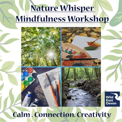 Flyer for Nature Whisper Mindfulness Workshop