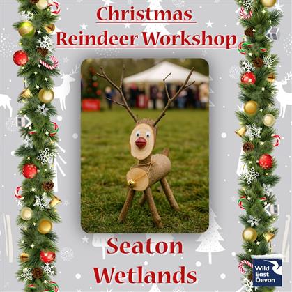 Flyer for Christmas Reindeer Workshop