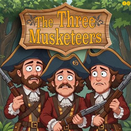 Flyer for The Three Musketeers