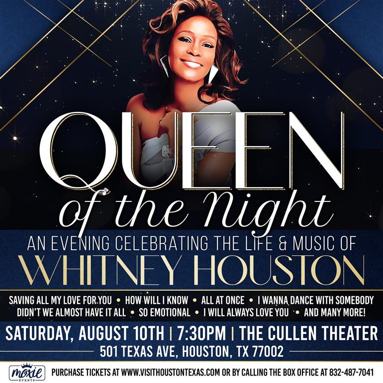 Queen of the Night a Whitney Houston Tribute