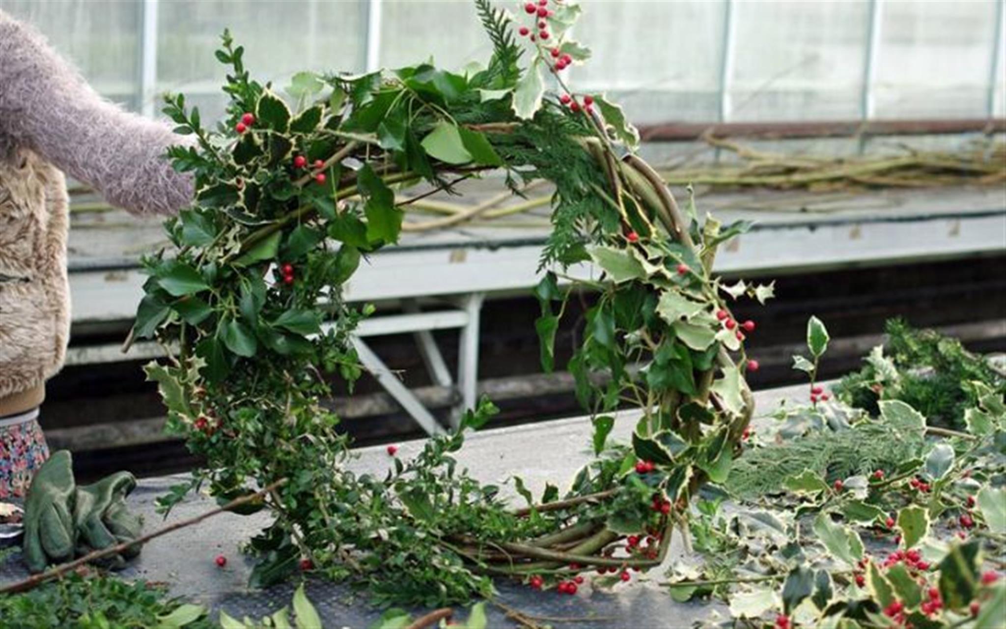 Nowton Park Wreath Workshop image