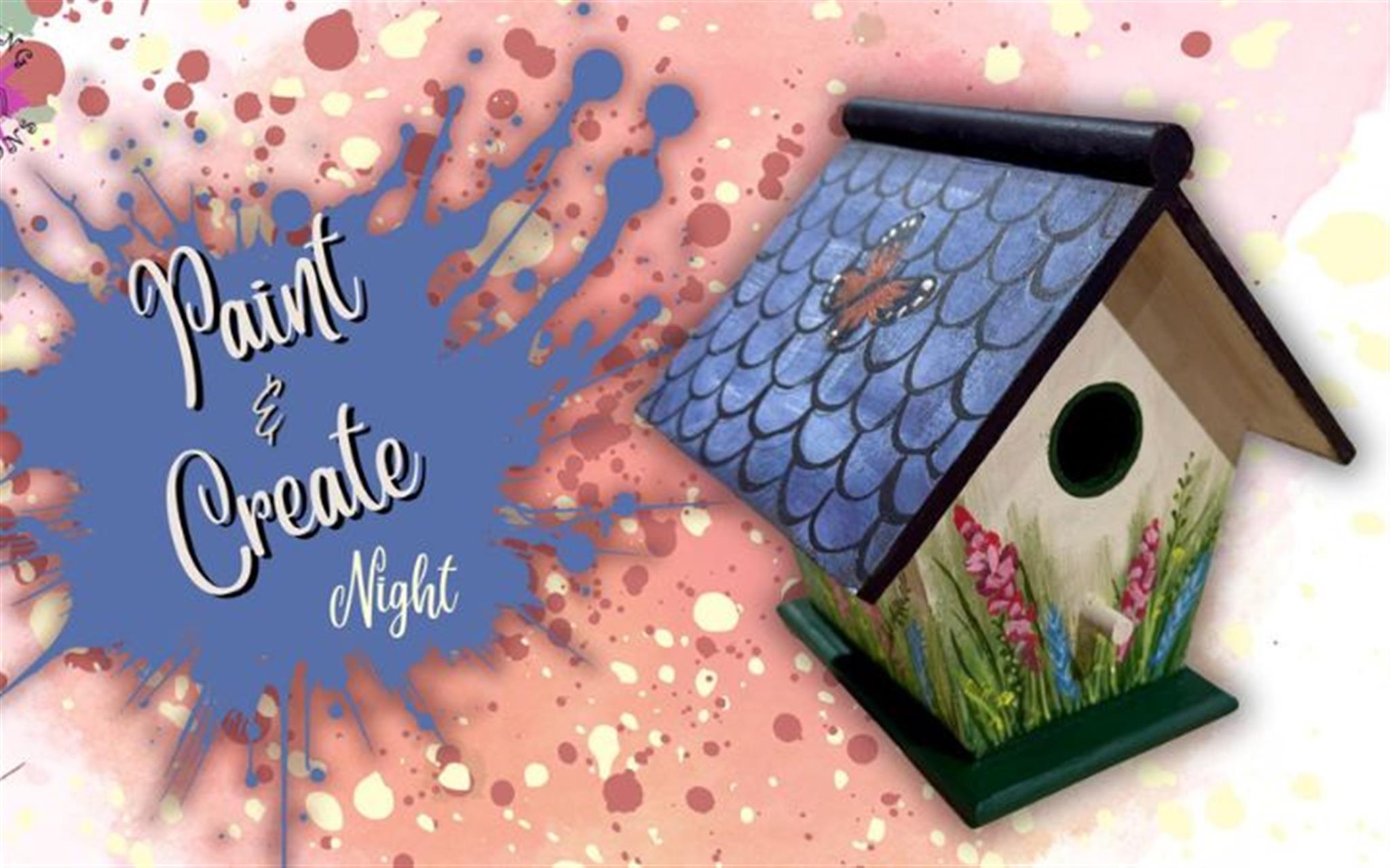 Paint & Create Night – Bird Box  image
