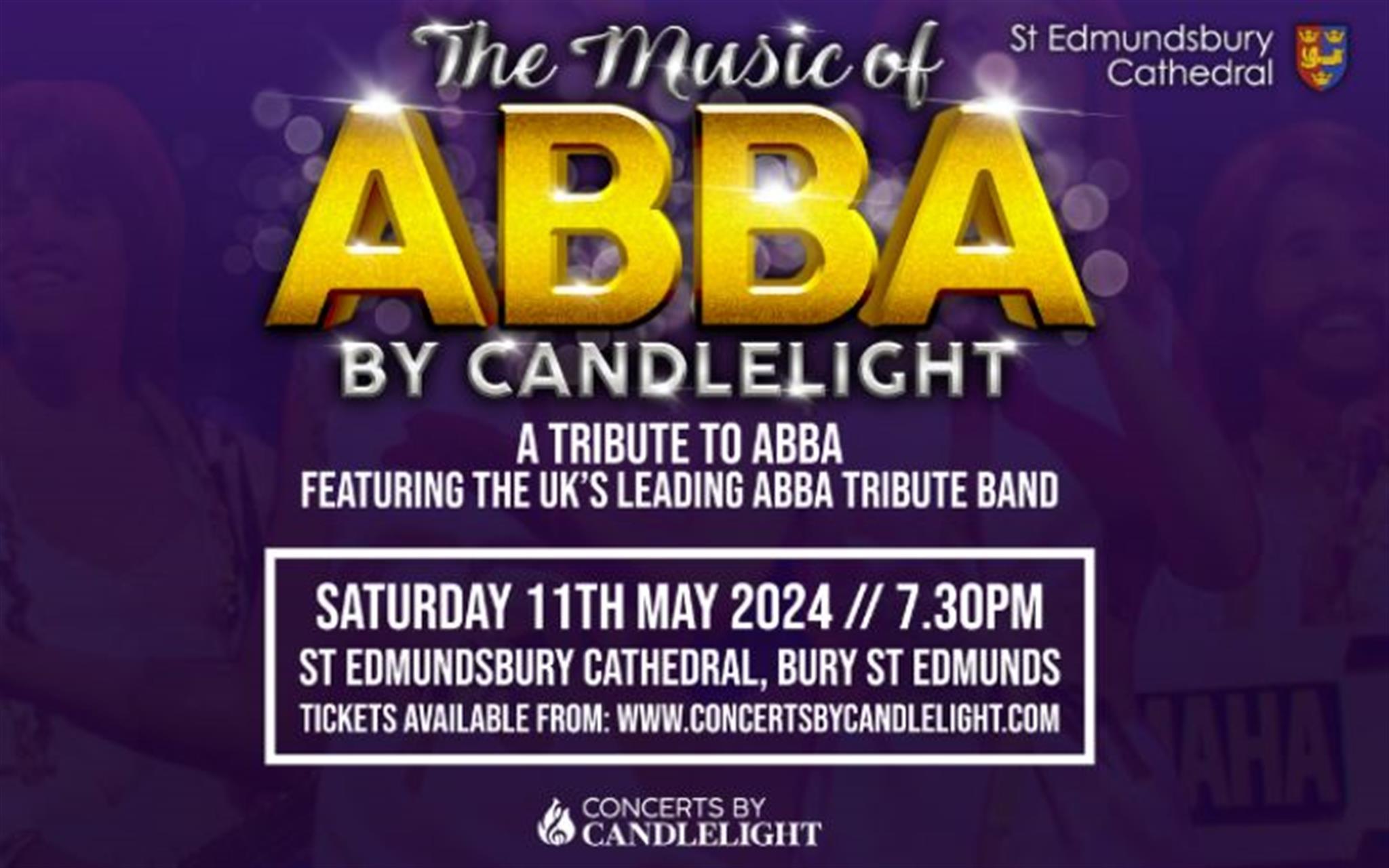 The Music of ABBA by Candelight at St Edmundsbury Cathedral!