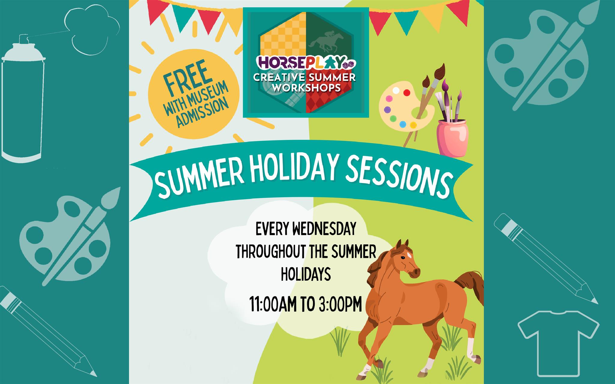 	 HORSEPLAY: Creative Summer Family-Friendly Workshop image