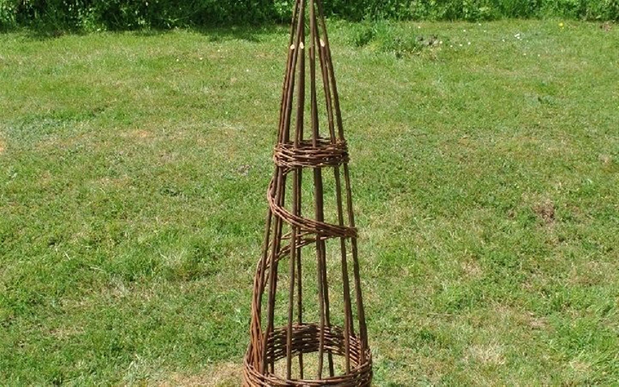 Willow Weaving Plant Supports