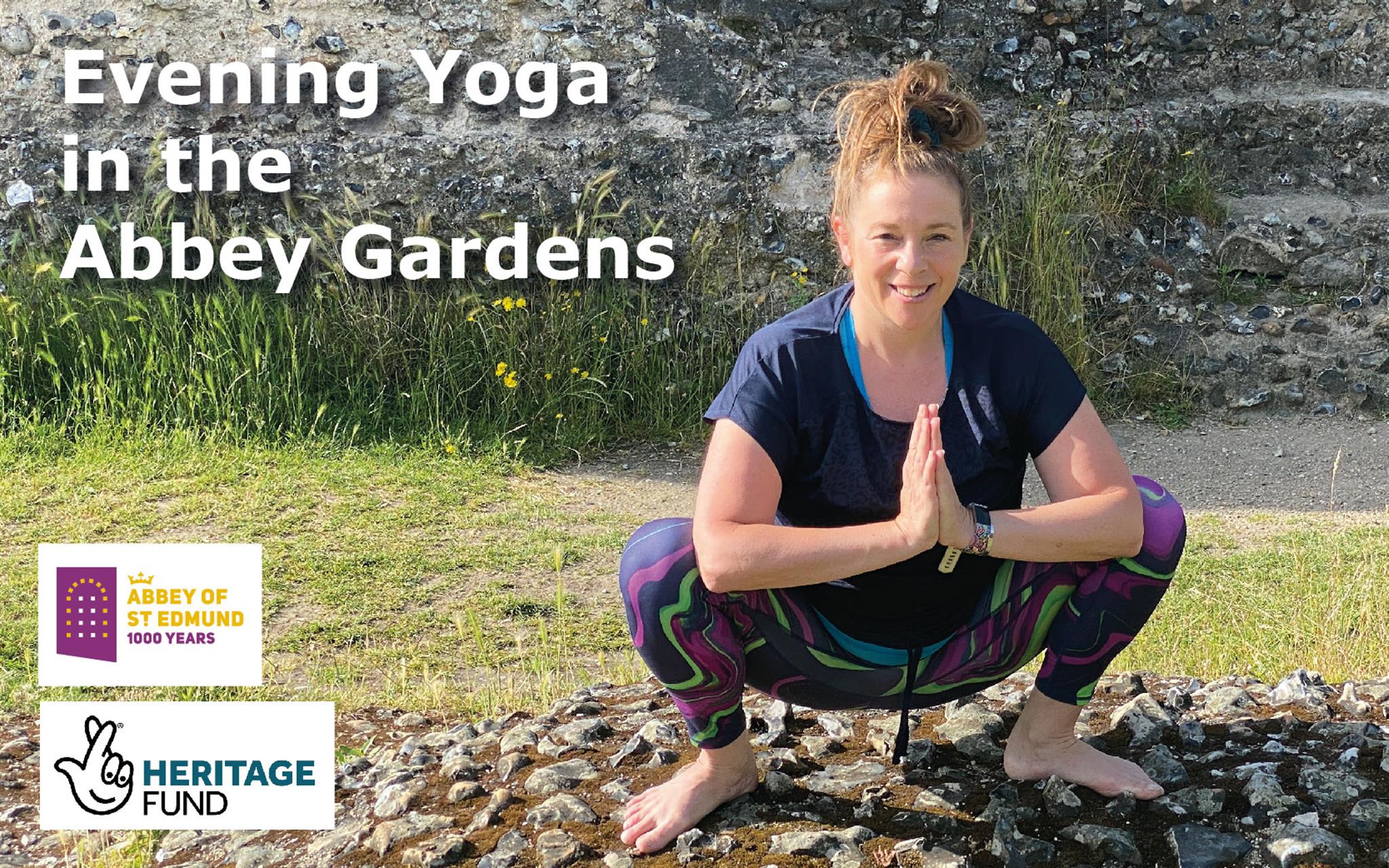 Free Family Yoga in the Abbey Gardens image