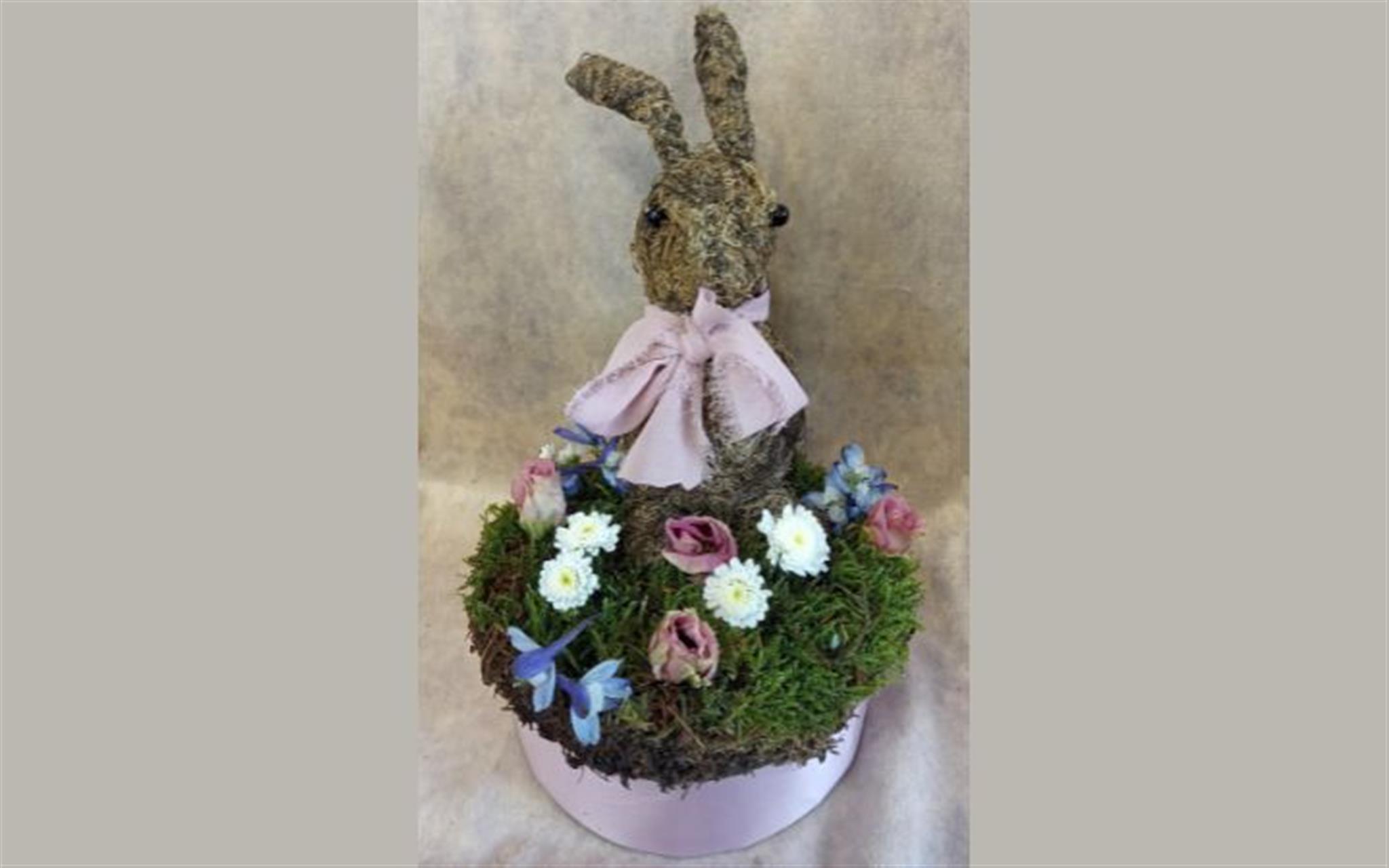 Spring Bunny Floral Design for Children & Adults