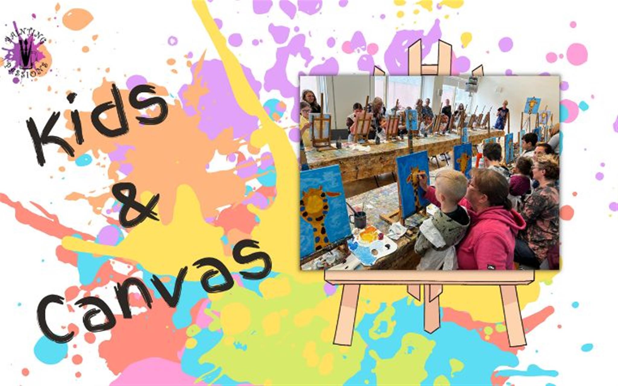 Kids & Canvas at Fornham All Saints 