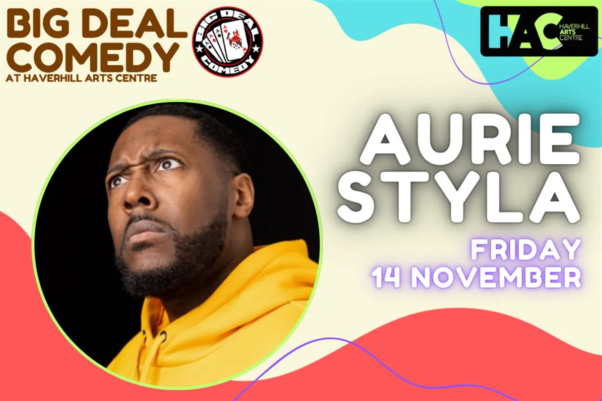 Big Deal Comedy with Aurie Styla image