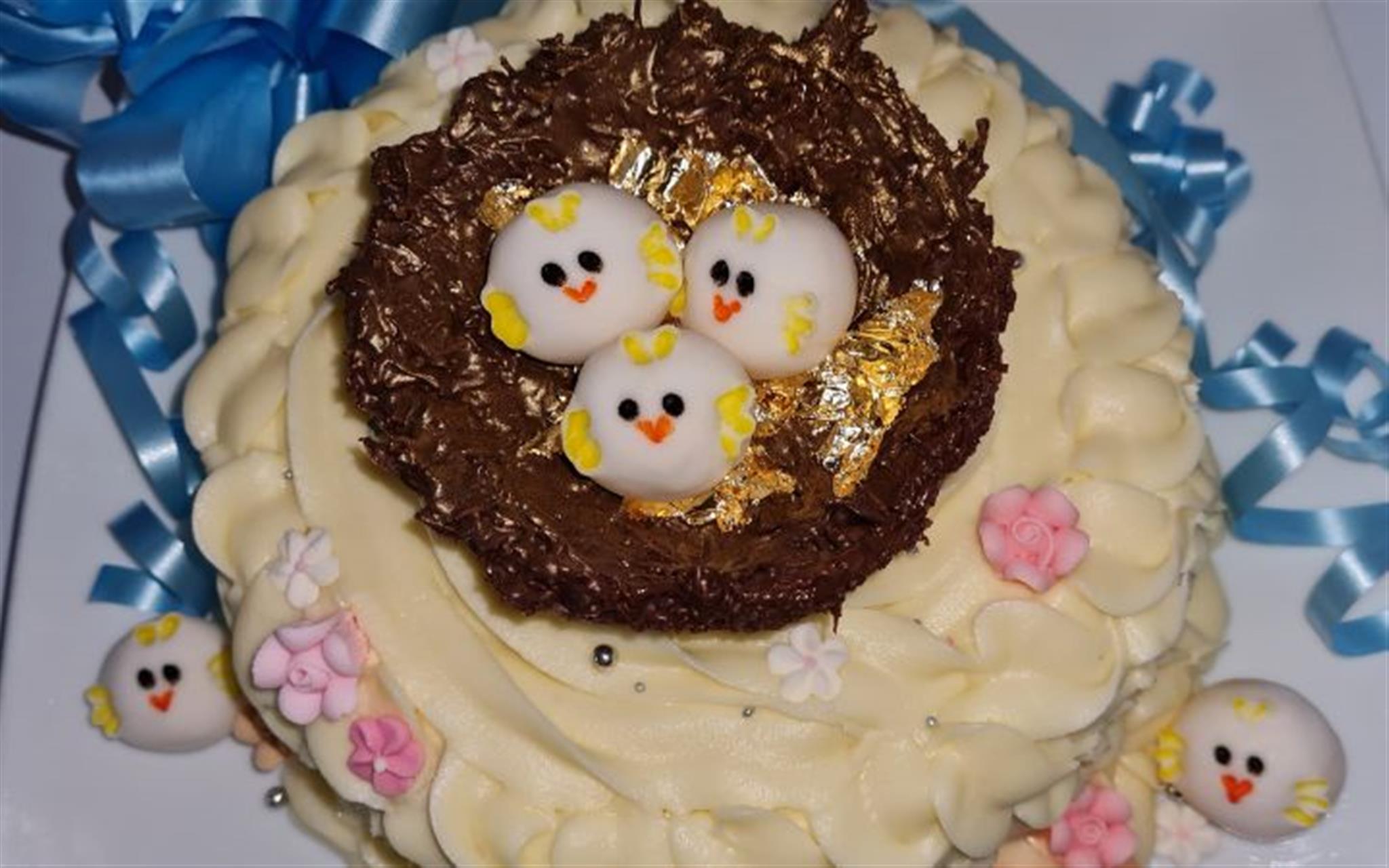 Kids and Adults Fun Easter Cake Decorating Class image