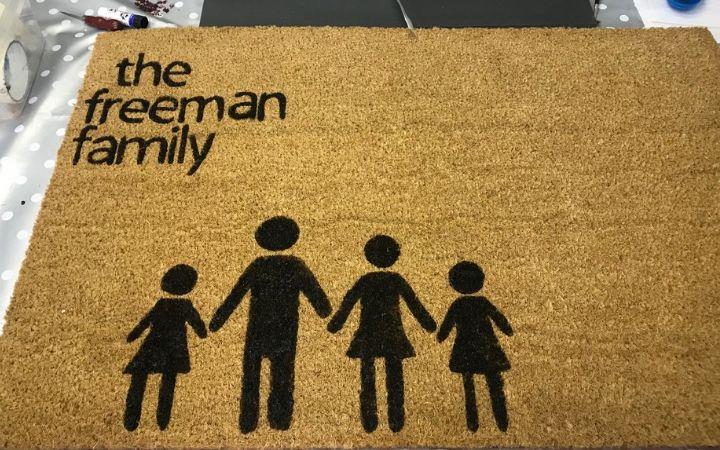 The Crafty Foxes - Personalise a Doormat