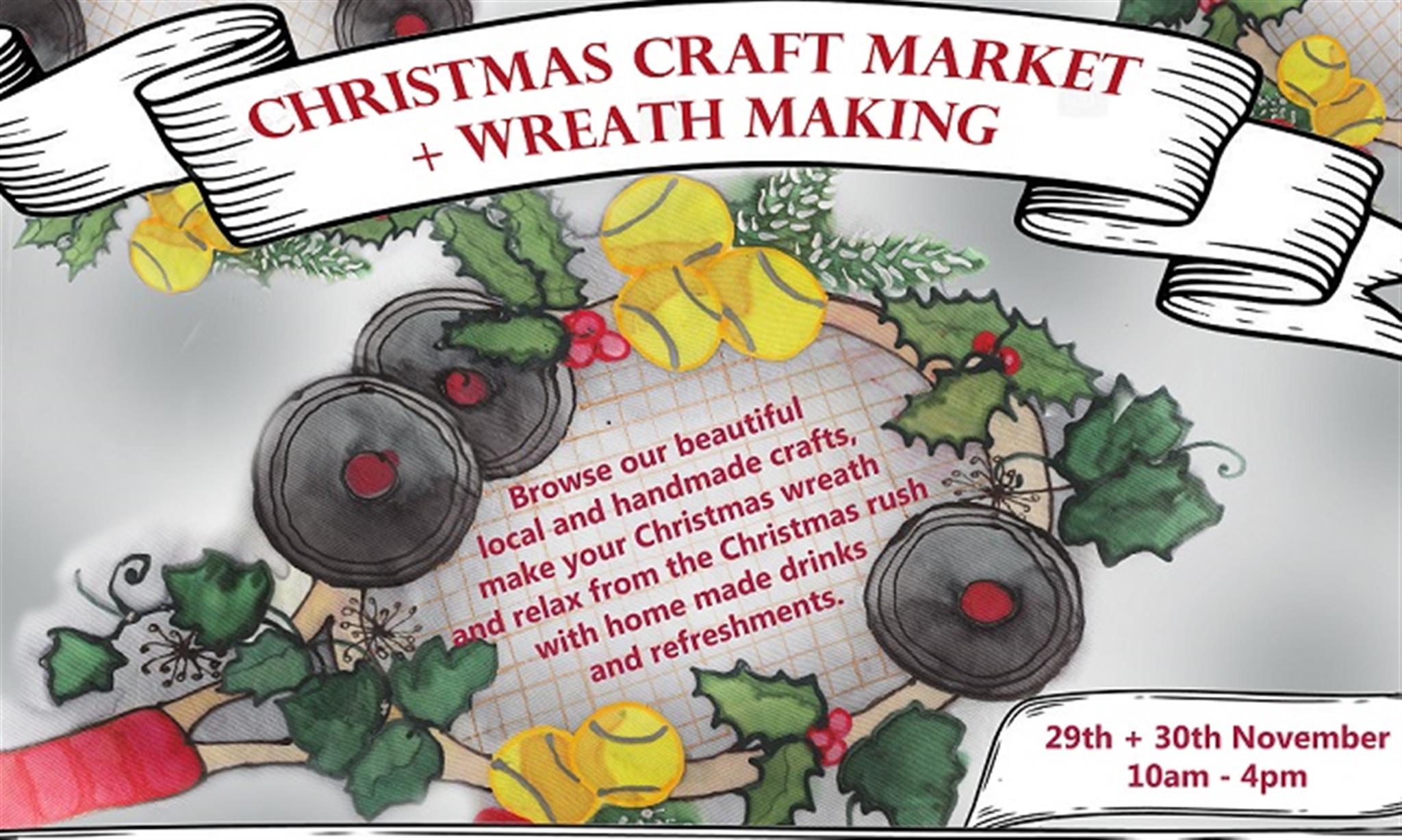 Craft Market & Wreath Making image