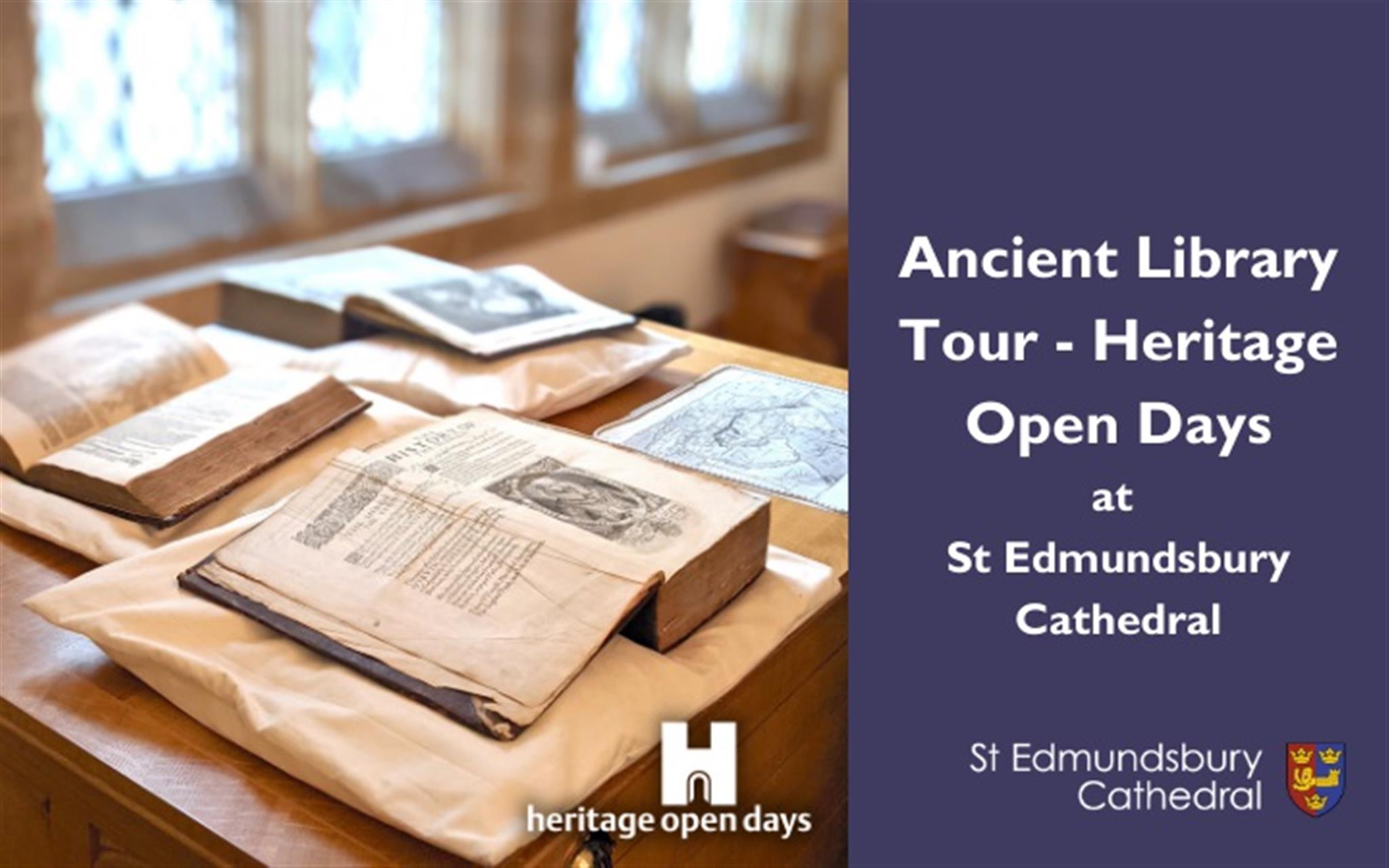 Ancient Library Tour – Heritage Open Days image