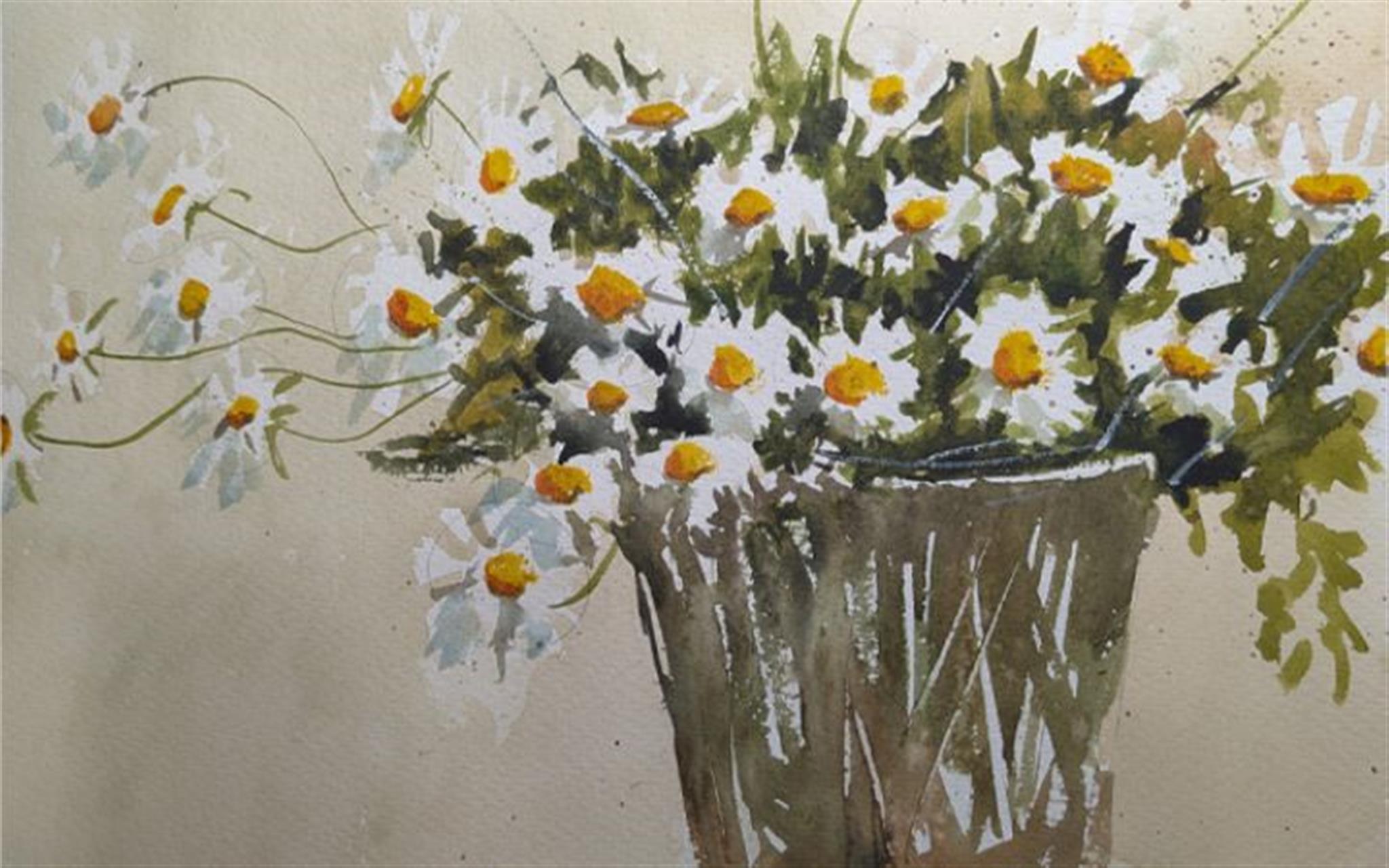 Flowers: Watercolour for Beginners image