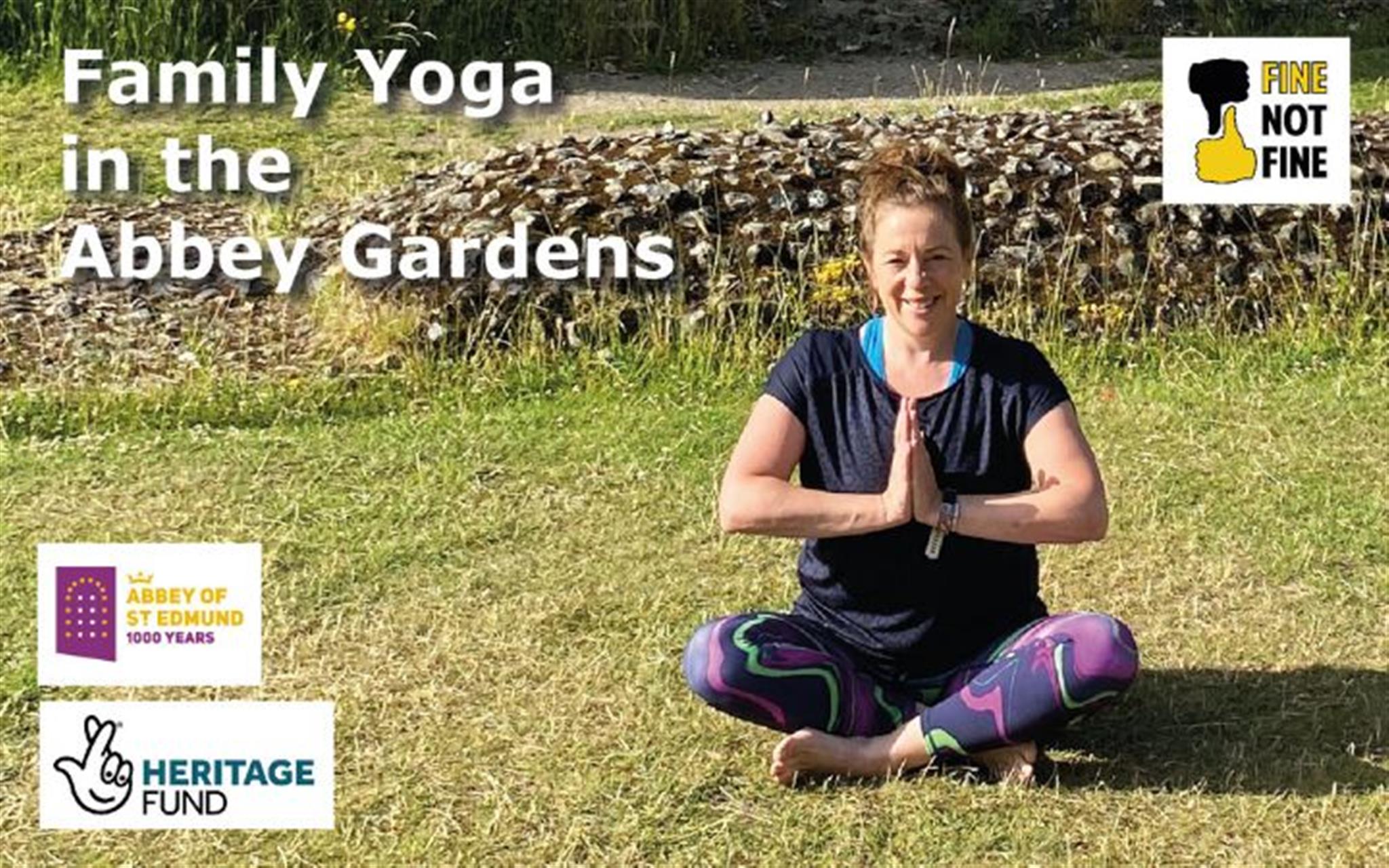 Free Family Yoga in the Abbey Gardens