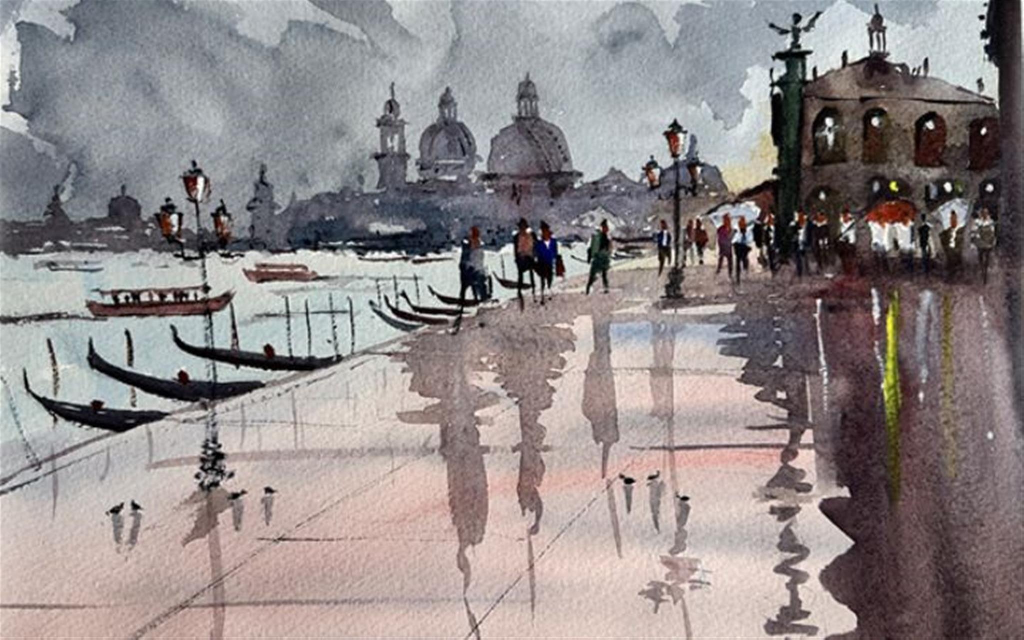Cityscapes: Watercolour for Beginners  image