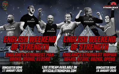 England’s Strongest Man & Woman – Weight Class Edition 2026