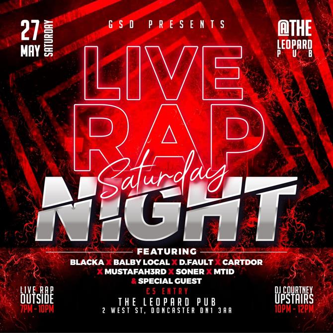 Live Rap Saturday Night 