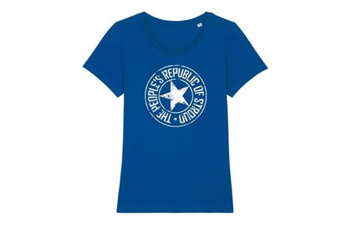 Womens Retro White Print