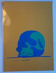 A3 Print &#8211; Skull [Yellow]