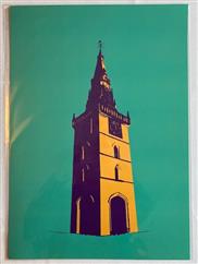A3 Print &#8211; Clock Tower [Green]