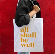 'All Shall Be Well' tote bag